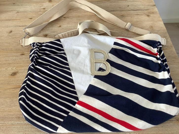 Riviera Maison Breton Basic Tas, Sieraden, Tassen en Uiterlijk, Tassen | Damestassen, Zo goed als nieuw, Overige typen, Blauw