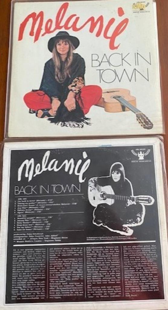 Melanie:BornToBe/Arabesque/Madrugada/GatherMe/Affectionatel, Cd's en Dvd's, Vinyl | Rock, Zo goed als nieuw, Singer-songwriter