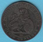 Spanje 5 Centimos Provisional Gouvernment 1870 OM, Postzegels en Munten, Munten | Europa | Niet-Euromunten, Ophalen of Verzenden