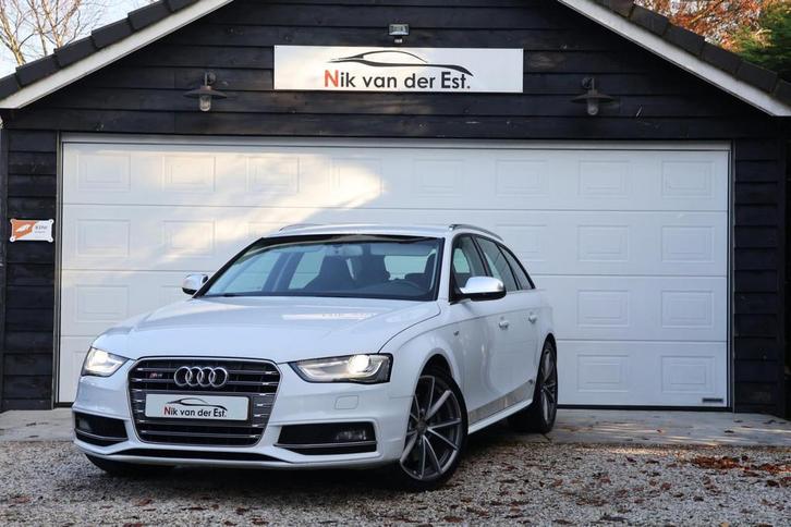 Audi S4 Avant 3.0 TFSI Quattro Pro Line-B&O-Trekhaak-LED-OH, Auto's, Audi, Bedrijf, Te koop, S4, 4x4, ABS, Achteruitrijcamera