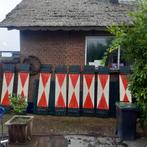 Antieke boerderij luiken (hardhout), Ophalen, Zo goed als nieuw, Minder dan 100 cm