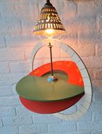 Vintage houten planetarium upcycled naar hanglamp, Ophalen of Verzenden, Zo goed als nieuw, Minder dan 50 cm