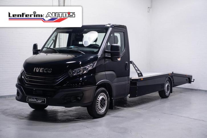 Iveco Daily 35S18 180 pk Aut Autotransporter BPM Vrij Adapt., Auto's, Bestelauto's, Bedrijf, Te koop, ABS, Adaptive Cruise Control