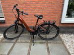 Mooie Elektrische Bruin/rode E-Bike type C004, Fietsen en Brommers, Fietsen | Dames | Damesfietsen, Gebruikt, 47 tot 50 cm, Versnellingen