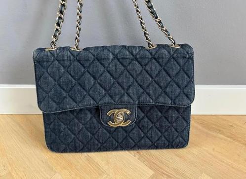 Chanel tas, Sieraden, Tassen en Uiterlijk, Tassen | Damestassen, Zo goed als nieuw, Blauw, Ophalen of Verzenden