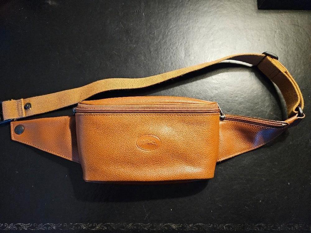 Heuptasje, Ophalen of Verzenden, Gebruikt, Bruin, Overige typen