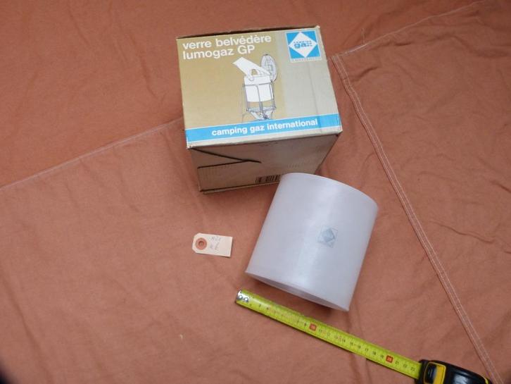 Melkglas Campingaz GP RS Belvedere Lumogaz RS 180 / GP 470, Caravans en Kamperen, Kampeeraccessoires, Nieuw, Ophalen
