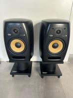 Krk VXT 8 inclusief volume controller en stands, Gebruikt, 120 watt of meer, Front, Rear of Stereo speakers, Ophalen