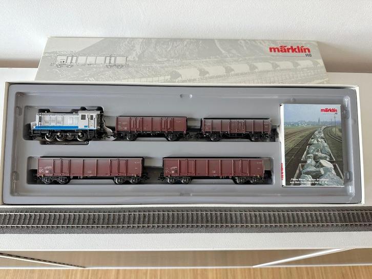 Marklin 2848 Cementtrein NMBS ovp (analoog), Hobby en Vrije tijd, Modeltreinen | H0, Zo goed als nieuw, Treinset, Wisselstroom