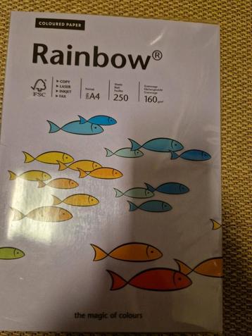 A4 papier Rainbow,  violet  beschikbaar voor biedingen