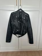 Pull&Bear Leren Jasje - Maat S - Zo Goed Als Nieuw!, Kleding | Dames, Zwart, Ophalen of Verzenden, Zo goed als nieuw, Maat 36 (S)