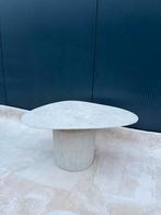 Salontafel keramiek travertin, Zo goed als nieuw, Minder dan 50 cm, Rechthoekig, 50 tot 100 cm