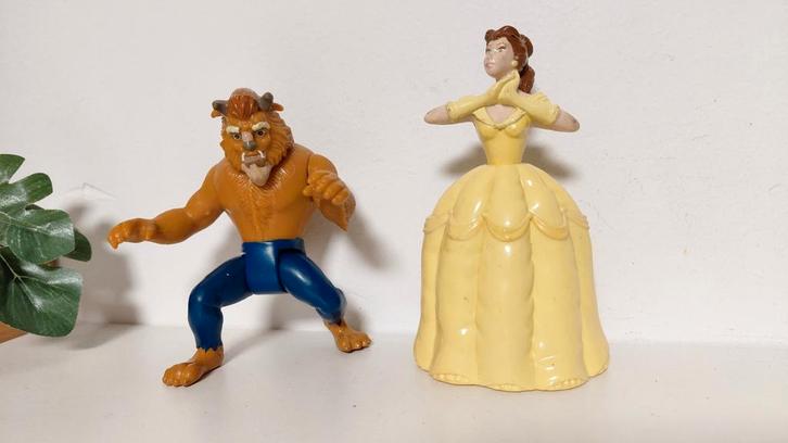 Belle en het beest, Verzamelen, Poppetjes en Figuurtjes, Zo goed als nieuw, Ophalen of Verzenden