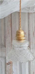 Lampje van prachtig oud glas, Ophalen of Verzenden