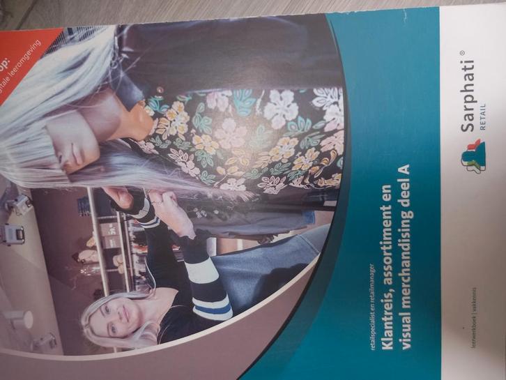 Klantreis, assortiment en visual merchandising folio, Boeken, Schoolboeken, Zo goed als nieuw, Nederlands, Overige niveaus, Ophalen of Verzenden