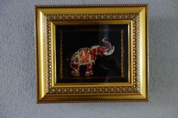 Wanddecoratie Oosters etalage olifant