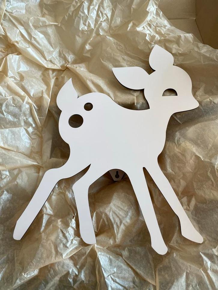 Ferm Living My Deer Wandlamp - Nieuw, Huis en Inrichting, Lampen | Hanglampen, Nieuw, Minder dan 50 cm, Hout, Ophalen of Verzenden