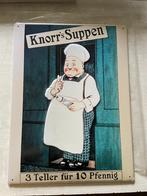 Reclame Wandbord Knorr's Suppen, Verzamelen, Retro, Ophalen of Verzenden, Huis en Inrichting