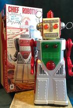 Bijzondere robot Chief robotman bijgeleverd originele doos., Ophalen of Verzenden