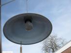 L.U.M Postmoderne geperforeerde metalen hanglamp '80, Huis en Inrichting, Lampen | Hanglampen, Ophalen of Verzenden, Gebruikt