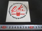 sticker O.K.  WÜRTH Montagetechnik, Ophalen, Zo goed als nieuw, Sticker