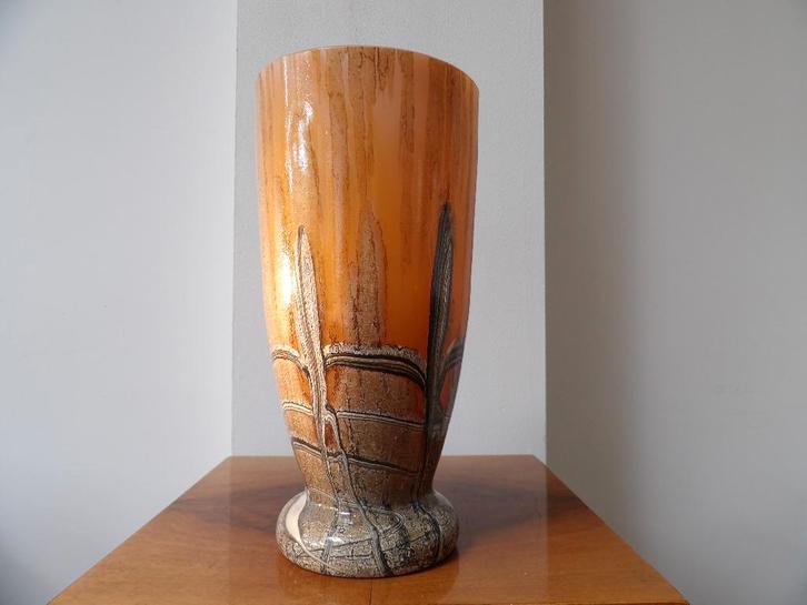 Art Deco Franse Vaas La Rochere, opaline, Antiek en Kunst, Antiek | Vazen, Ophalen of Verzenden