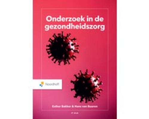 Onderzoek in de gezondheidszorg 9789001079734, Boeken, Studieboeken en Cursussen, Zo goed als nieuw, HBO, Beta, Verzenden