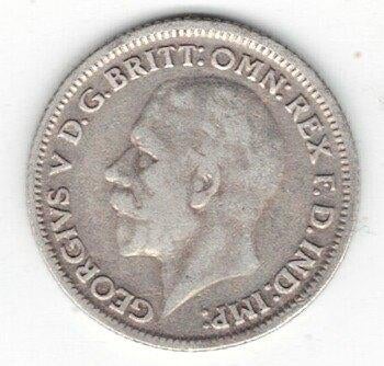 26-134 Engeland 6 pence 1930, Ophalen of Verzenden, Overige landen, Losse munt, Zilver