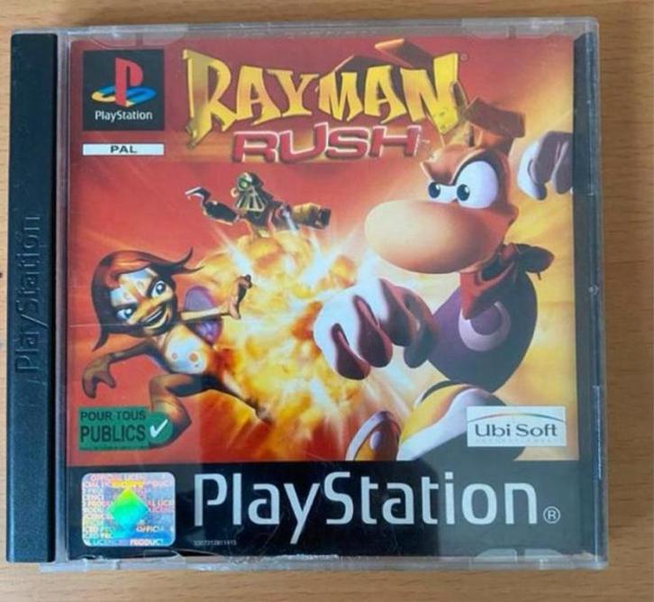 Rayman rush, Spelcomputers en Games, Games | Sony PlayStation 1, Zo goed als nieuw, Avontuur en Actie, 1 speler, Vanaf 3 jaar