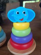 Houten Stapeltoren Olifant, Ophalen of Verzenden, Gebruikt, Overige typen