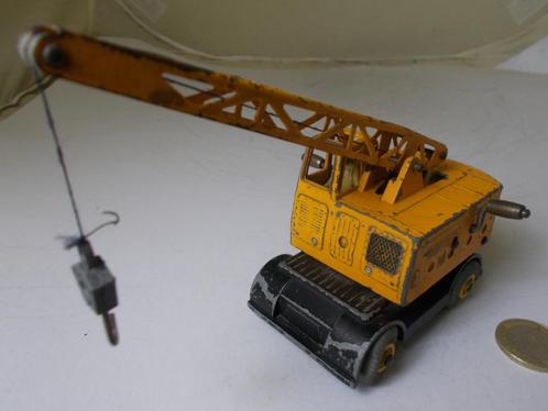1949 Dinky Supertoys 571 COLES MOBILE CRANE (WERKT! + HAAK!), Hobby en Vrije tijd, Modelauto's | 1:43, Gebruikt, Tractor of Landbouw