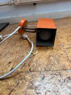 Retro oranje lamp – kleurrijk en uniek!, Radiator, Minder dan 60 cm, Ophalen of Verzenden, Zo goed als nieuw