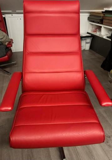 Zeer mooie luxe lederen stoelen (2stuks)  beschikbaar voor biedingen