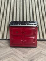 Prachtig Fornuis AGA Six Four Bordeaux Rood 4 Ovens!, Witgoed en Apparatuur, Fornuizen, 60 cm of meer, Grill, Ophalen of Verzenden