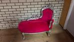 Roze Sofa Brocante Stijl, Ophalen, Gebruikt, Eenpersoons, 75 tot 100 cm