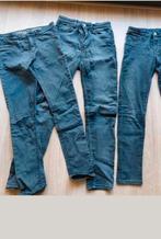 Zwart grijze skinny jeans H&M maat 140 (meisjes), Ophalen of Verzenden, Zo goed als nieuw