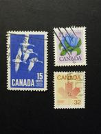 Canada natuur allerlei K gestempeld, Ophalen of Verzenden, Gestempeld, Noord-Amerika