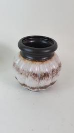 Vintage Fat Lava vaas, Scheurich 292-16, bruin. 3A4, Ophalen of Verzenden