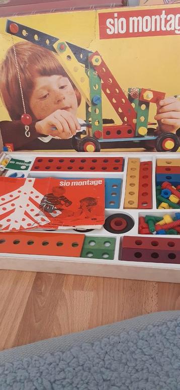 Sio montage,  bouwdoos nr 165 uit de jaren 70 beschikbaar voor biedingen