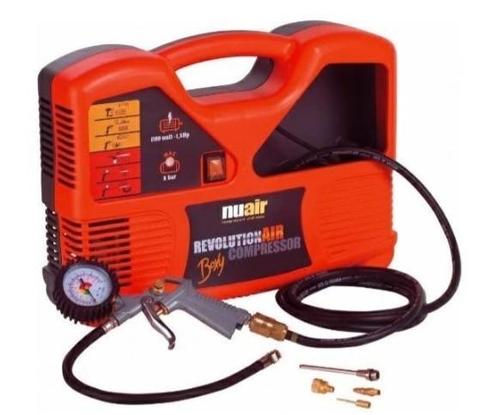 Nutool compressor. 8bar. klein maar krachtig, Doe-het-zelf en Verbouw, Compressors, Gebruikt, 6 tot 10 bar, Minder dan 25 liter