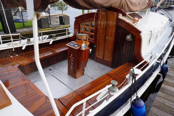 Zeilboot - Topstaat /platbodem - inruil sloep bespreekbaar, Watersport en Boten, Platbodems, Gebruikt, 9 tot 12 meter, Staal, Diesel