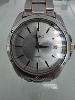 💫💫💫 SEIKO HEREN HORLOGE 💫💫💫, Overige materialen, Gebruikt, Zwart, Ophalen of Verzenden