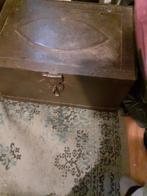Stoere robuuste ijzeren kist, Ophalen of Verzenden