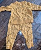 Leuk geel setje maat 56, Kinderen en Baby's, Babykleding | Maat 56, Ophalen of Verzenden, Zo goed als nieuw, Jongetje of Meisje