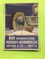 Rai tenstoonstelling poster postzegel jaar 1954, Ophalen