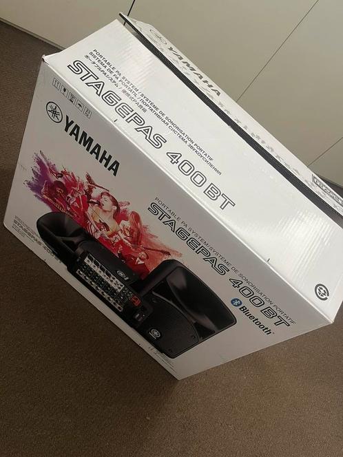 Yamaha Stagepas 400BT + microfoon & speaker standkit, Audio, Tv en Foto, Versterkers en Receivers, Nieuw, Ophalen of Verzenden