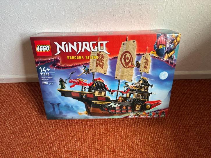 Lego 71848 - NINJAGO De Tempel Bounty NIEUW & VERZEGELD!, Kinderen en Baby's, Speelgoed | Duplo en Lego, Nieuw, Lego, Complete set