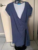 Prachtig lien en giel jurkje maat l, Blauw, Maat 42/44 (L), Ophalen of Verzenden, Zo goed als nieuw