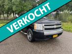 Chevrolet Pick-up Silverado Automaat V8 Airco DubbelCabineBe, Auto's, Chevrolet, Zwart, Bedrijf, 273 pk, SUV of Terreinwagen