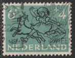Nederland 1952 598 Kind 6c  Hond, Gest, Postzegels en Munten, Postzegels | Nederland, Ophalen of Verzenden, Na 1940, Gestempeld